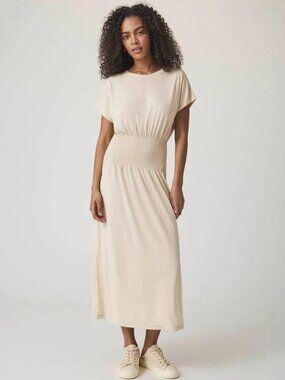 Splendid Short Sleeve Midi Dress Large